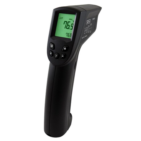 Advanced Infrared Thermometer Gun with Alarm 12:1 / 1400F